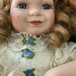 Vintage Porcelain Doll 
