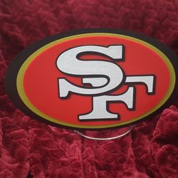 49ers Plaque