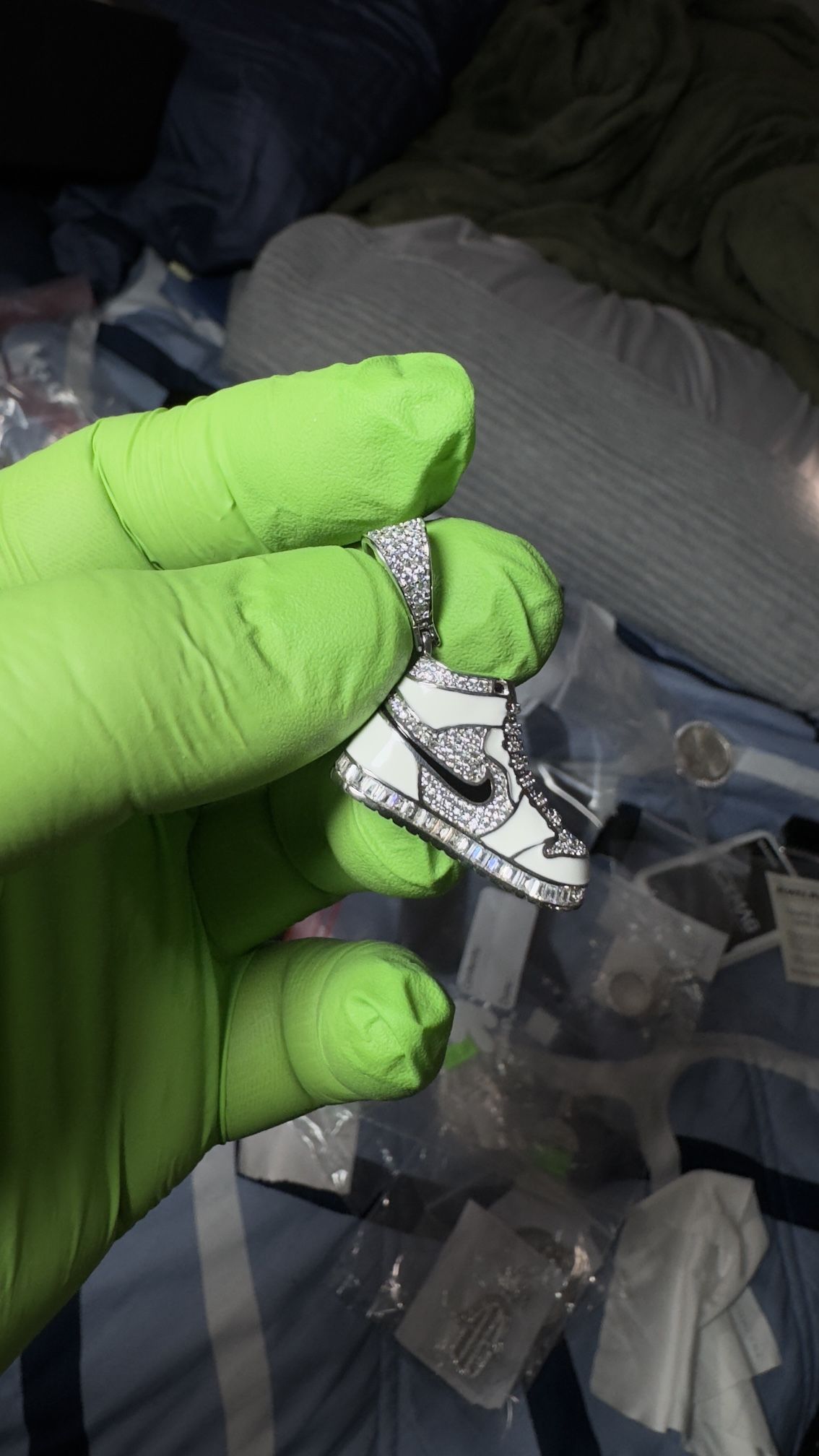 Jordan 1 Silver Pendant 925