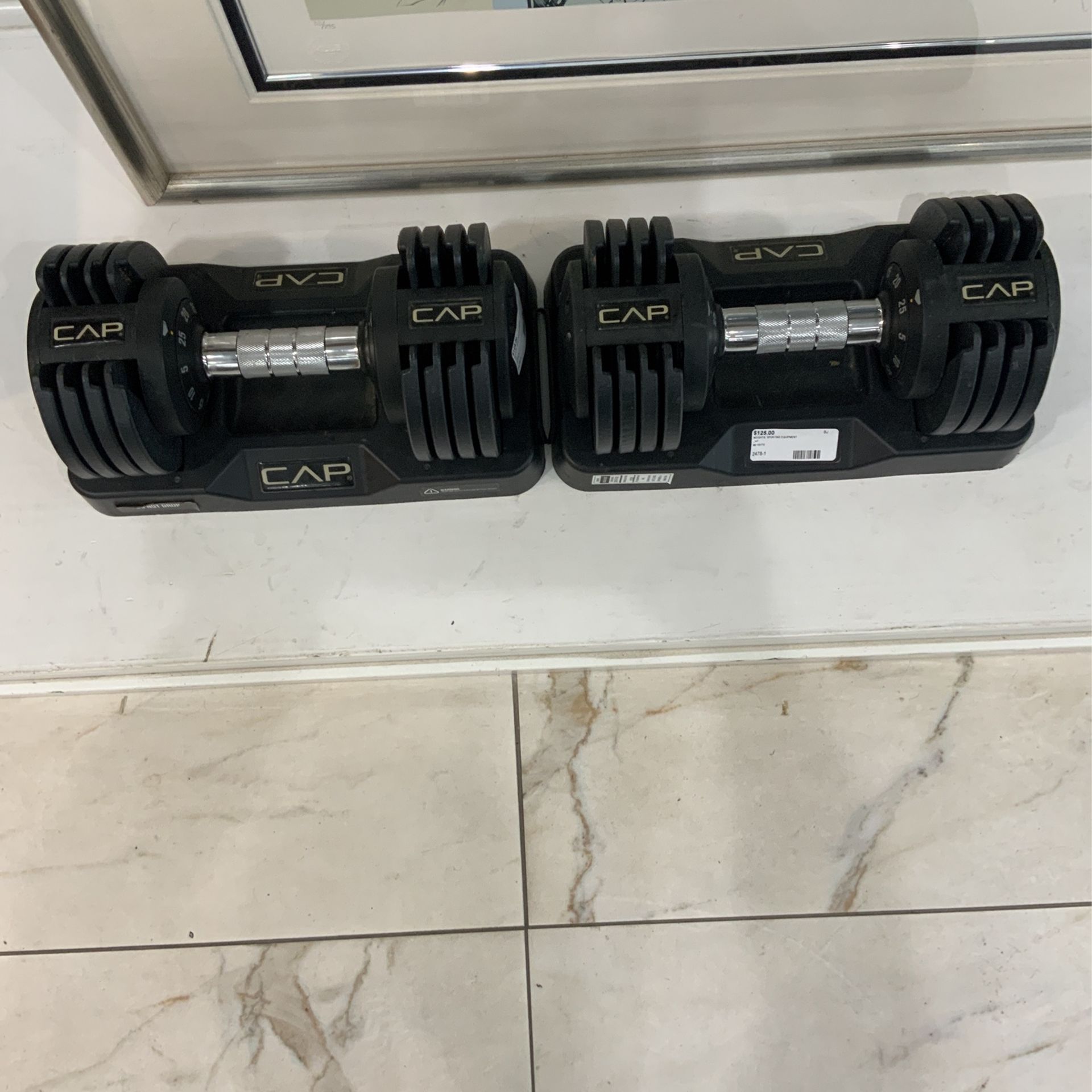 CAP Adjustable Weights Pair Price Is For Both 