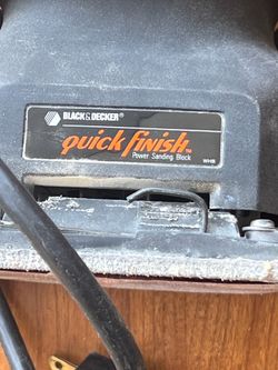 Black & Decker Quick Finish Power Sanding Block