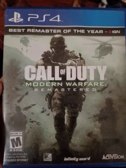 COD 4 MW Remastered (PS4)