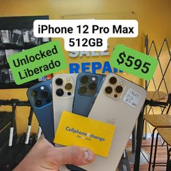 iPhone 12 Pro Max 512GB Unlocked Liberado