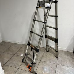 A-Frame 16.5ft Telescopic Ladder 