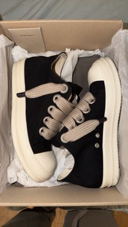 Rick Owen’s low Jumbo Laces