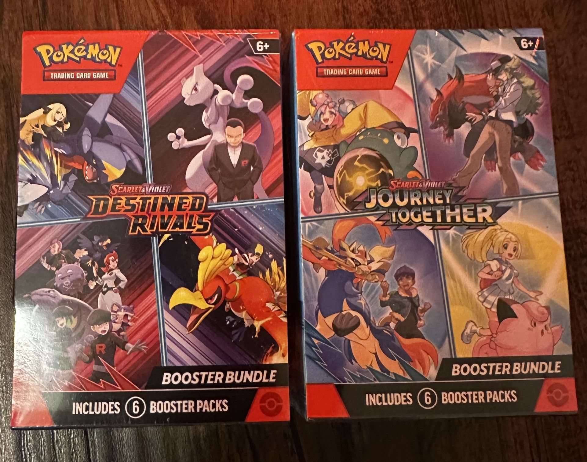 Pokemon - Destined Rival and Journey Together Booster Bundles