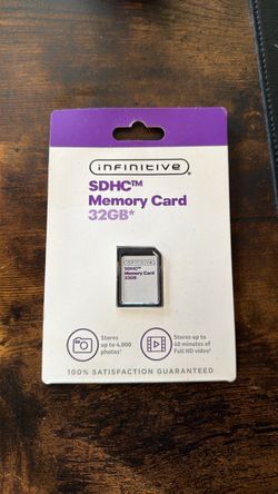 SDHC 32GB Memory Card - Unopened