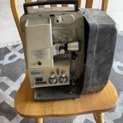 Vintage Sears Easi-Load Automatic Super 8MM Projector 1960's - Power Tested