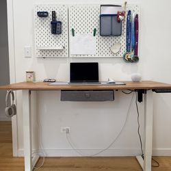 Electric Standing Desk (Adjustable Height) w/ Memory Presets