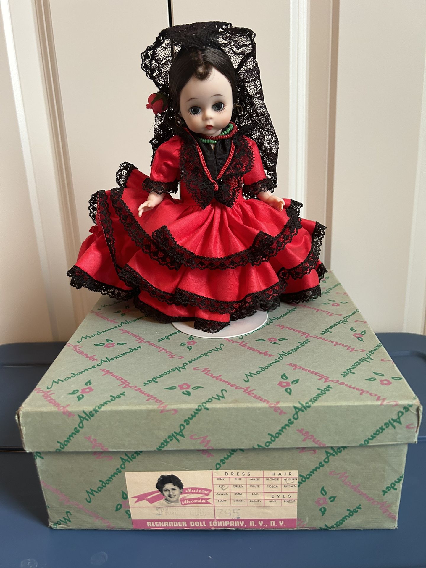 Madame Alexander Spanish Girl Doll
