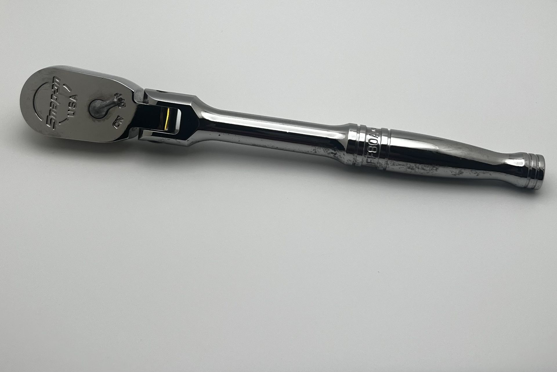 Snap On 3/8" Flex Head Ratchet FF80A & Snap On 1/2" Flex Head Ratchet SF80A COMBO SET standard handles