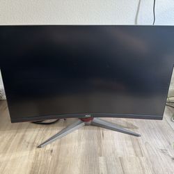 AOC Gaming Monitor Curved 27”, 144HZ 1440p/ 2k resolution 