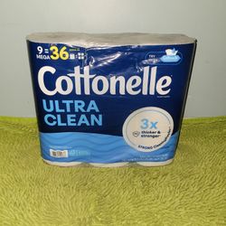 Cottonelle 9 Rolls Toilet Paper 