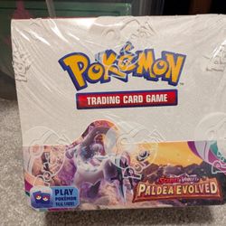 Sealed Paldea Evolved Booster Box Pokemon