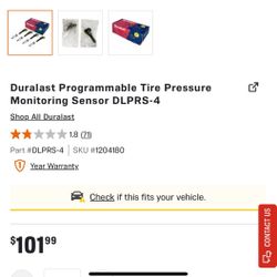 Duralast TPMS Sensor 4 Pack 