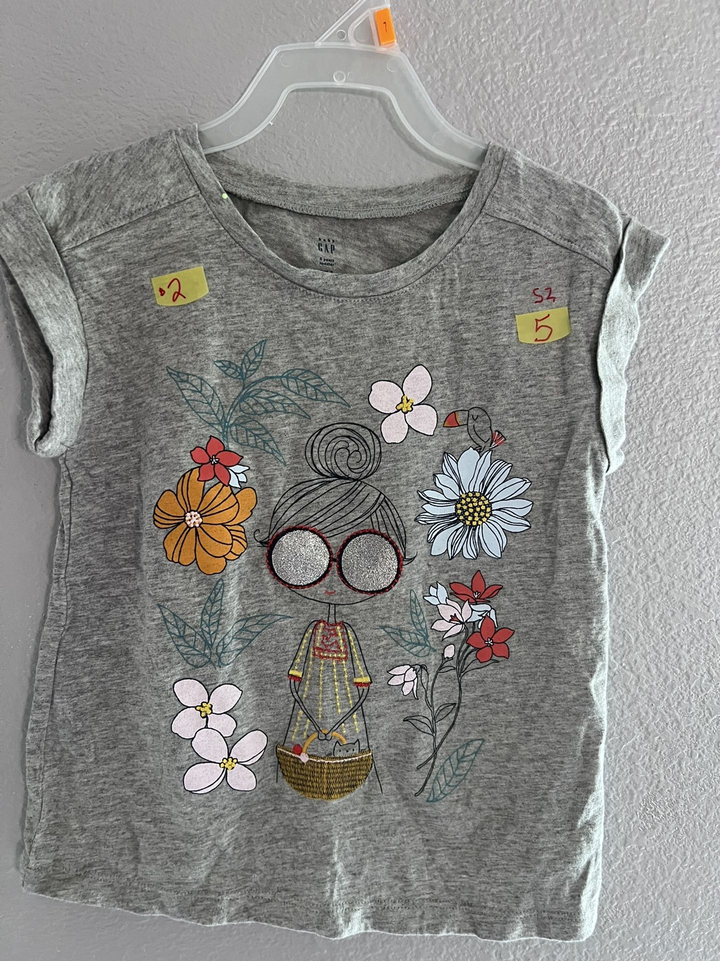 Short Sleeve Shirt Shirt Size 5