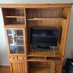 Oak Entertainment Unit!