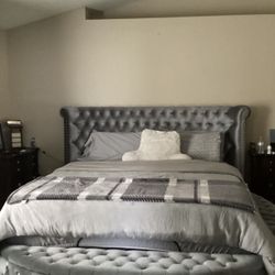 Circle Bed Velvet Set