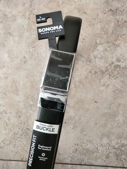 Men Sonoma Track Lock Dress Belt . New