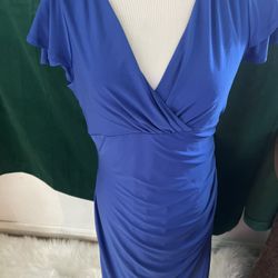 Royal Blue Dress