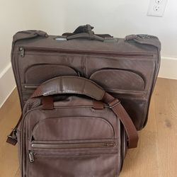 TUMI Garment 4 Wheel Carry On + Carry On Bag