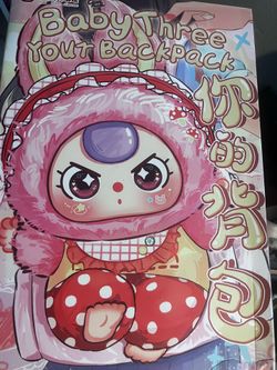 Baby Three genuine backpack 800% new open box