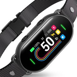 new Smart Dog Bark Collar for Small Medium Large Dogs, Bark Collar for Small Dogs 5-15lbs, Anti Barking Collar for Medium Large Dog 25-100lbs, with 4 