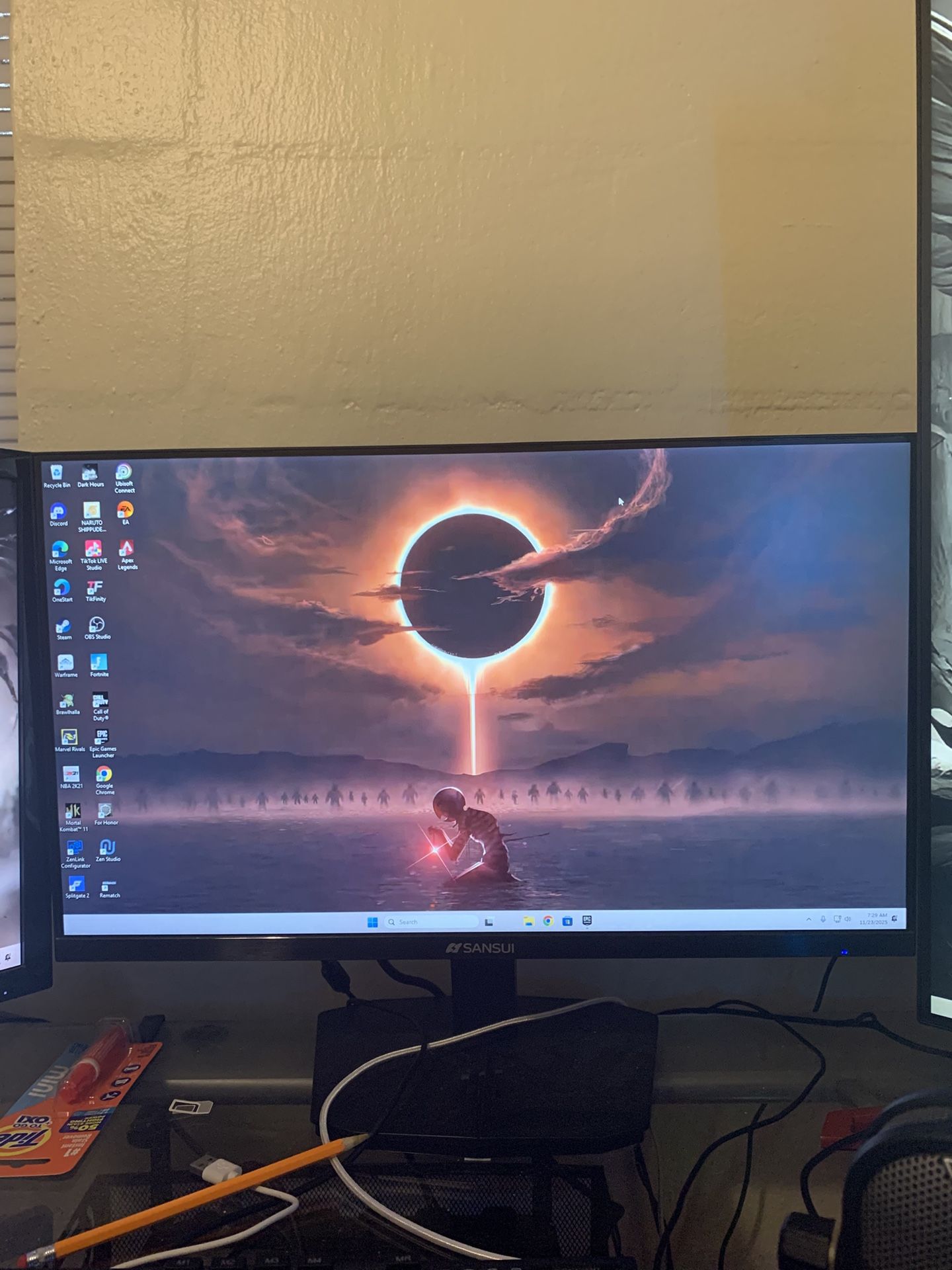 SANSUI 180HZ 1080P GAMING MONITOR
