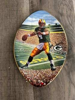 Brett farve football plate