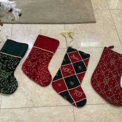 Velvet stockings, dog not included