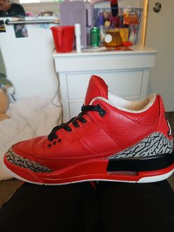 Air Jordan 3 Red Cement Sneaker DJ Khaled