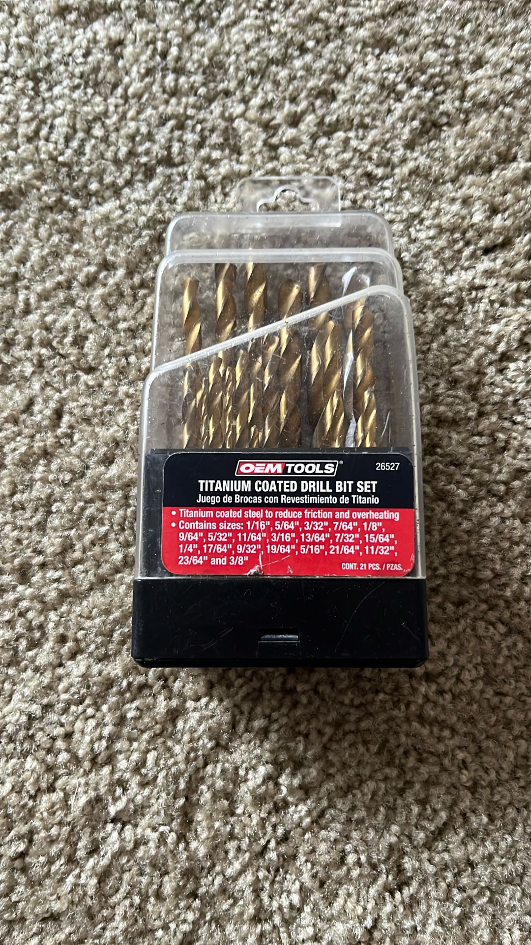 Drill bit set