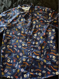 Padres give away button up