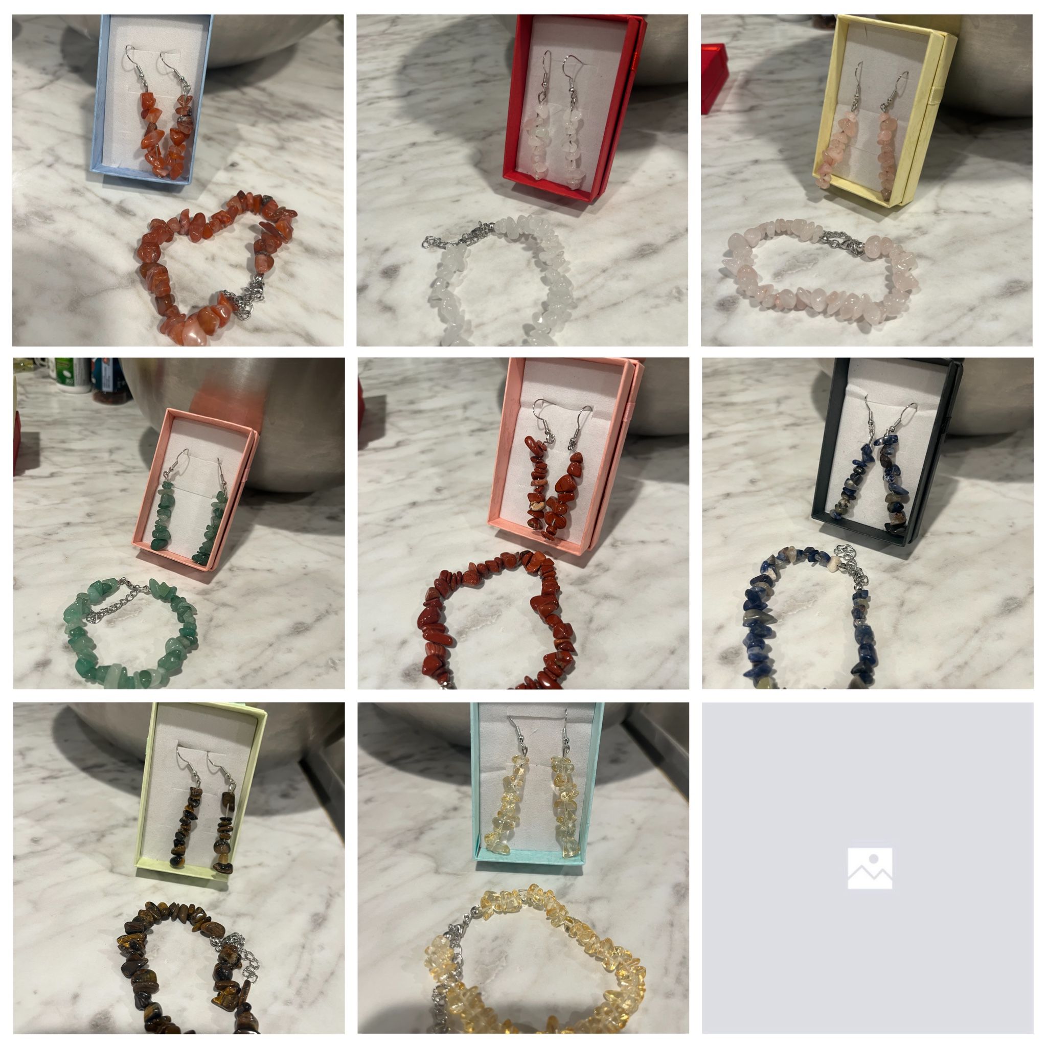 Bracelet and earrings Sets $7 Or 2 For $10
