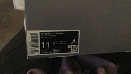 Jordan retro 11