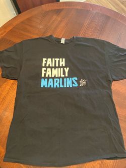 Miami Marlins Faith Family T-Shirt