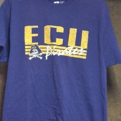 ECU,  Eastern Carolina University Pirates Tee Shirt 