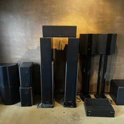 Polk Audio LSi Gloss Black 9.1 Speaker Set