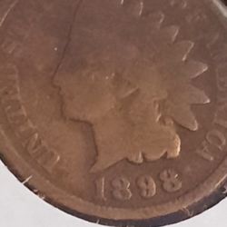 ☆1898~  Indian Head penny☆