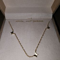 Butterfly Necklace (Dainty) Sterling Silver 