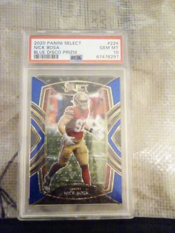 Psa gem mint 10 Nick Bosa card
