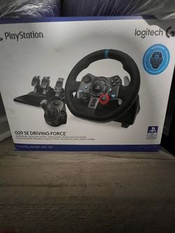 Logitech G29 wheel, pedals and shifter