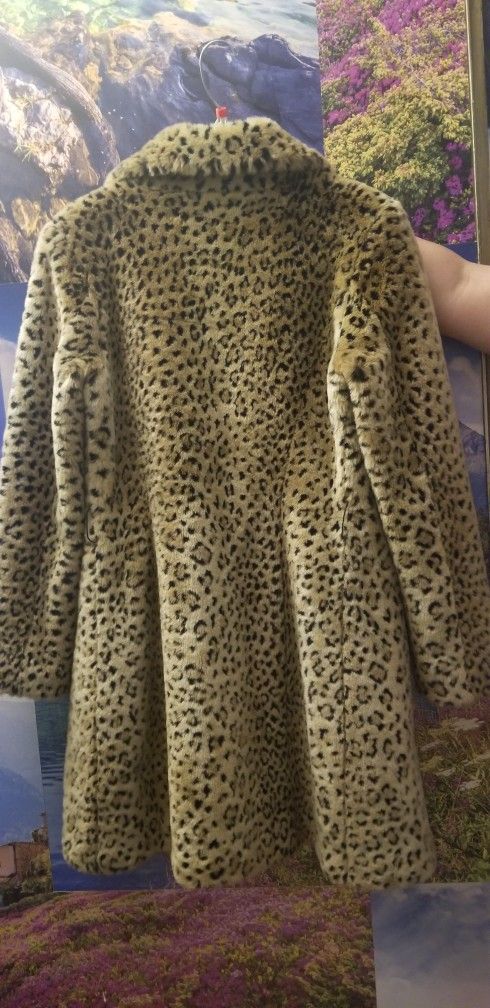 Arden B Leopard Coat