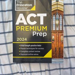 The Princeton Review, ACT PREMIUM Prep, 2024