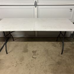 6ft Folding Table 