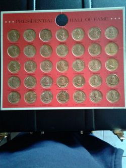 Bronze presidential hall of fame collection