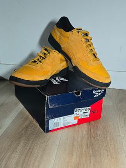 Reebok Club C Revenge Vintage (Yellow/Black) - Men's Sz 11.5