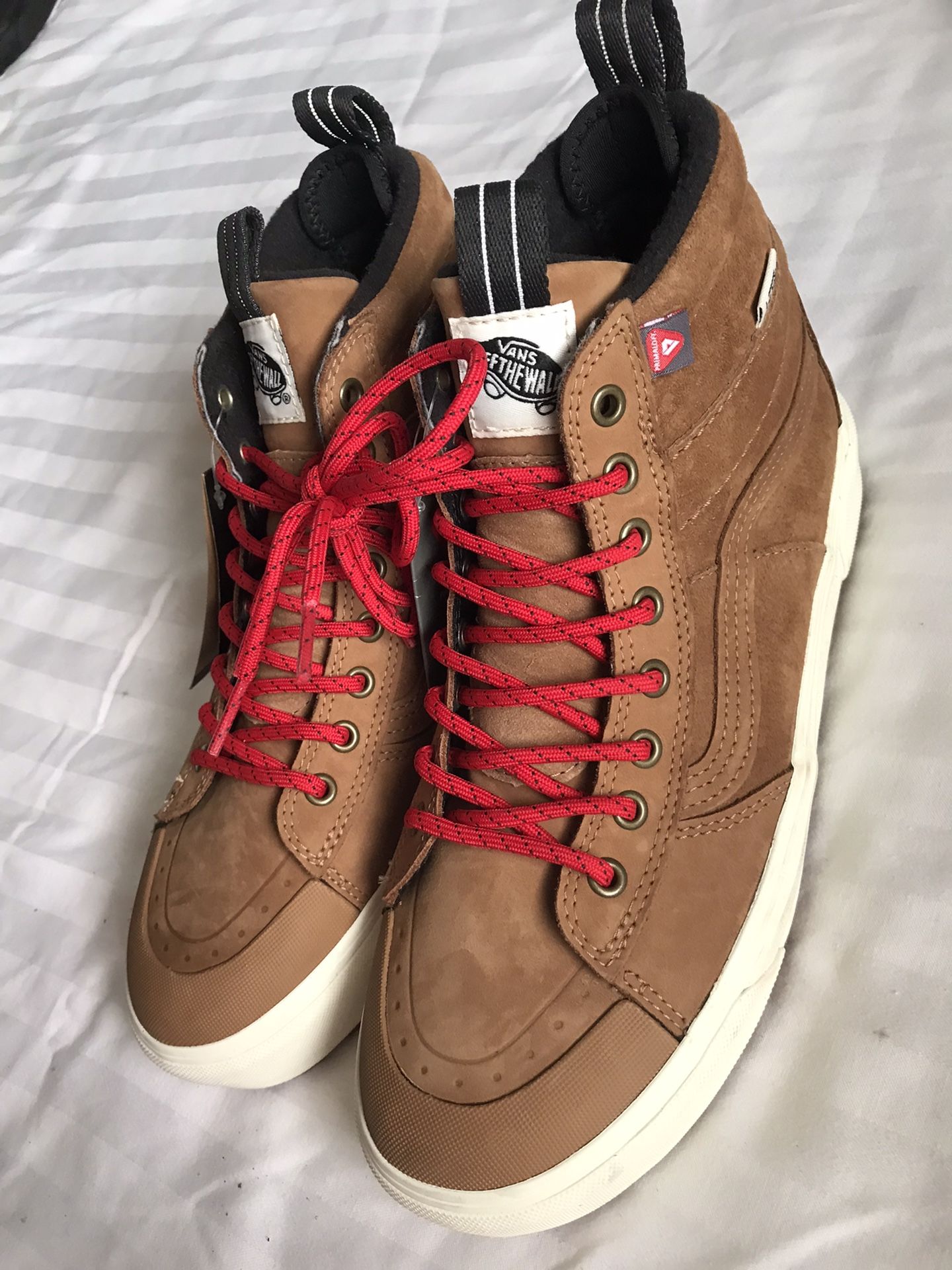 vans boots, size 8.5M or 10W