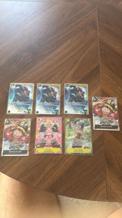 One piece English cards