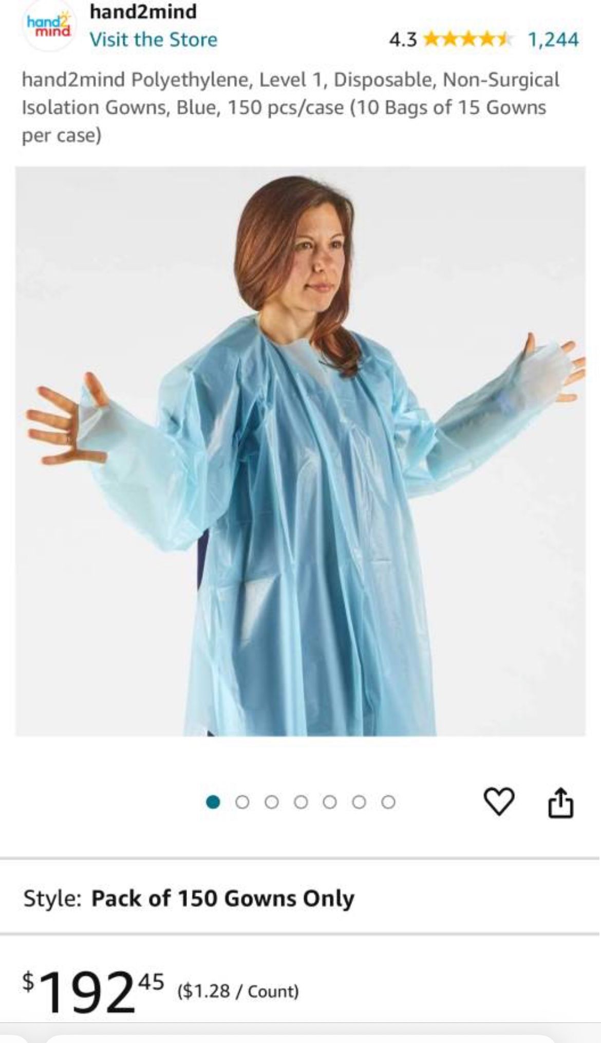 Plastic Medical Gowns Great For Crafts